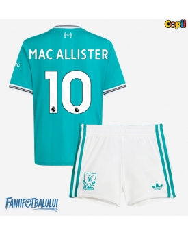 Liverpool Alexis Mac Allister #10 Echipament de Fotbal Replică 2025-26 Copii Treilea (+ Șorturi)